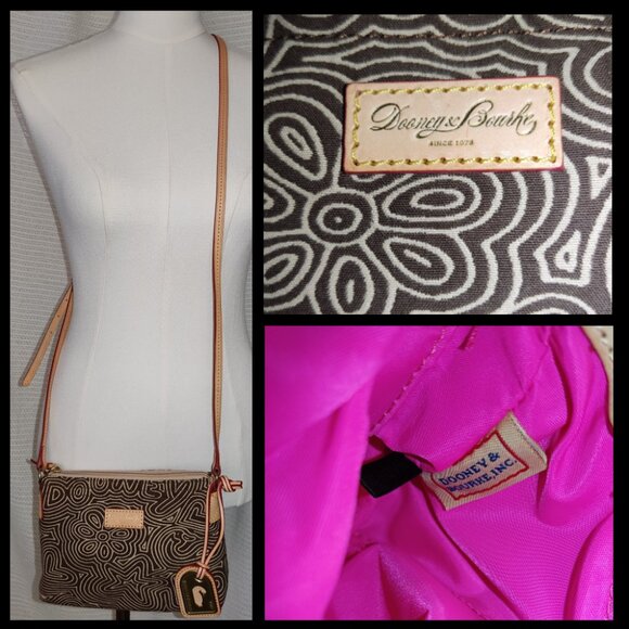 Dooney & Bourke shoulder bag purse | doodle swirls - Picture 1 of 16